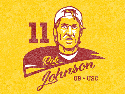 Rob Johnson USC Trojans Logo california football ncaa nfl qb quarterback rob johnson sports usc trojans