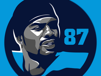 Kevin Dyson - Tennessee Titans athlete illustration logo national football league nfl sports tennessee titans vector vectorart