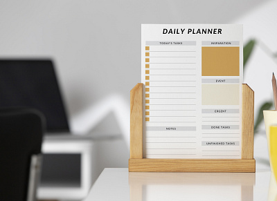 Daily Planner paper