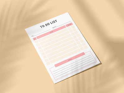 To Do List vector