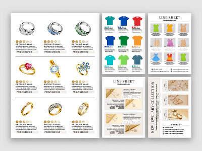 Catalog or Line Sheets