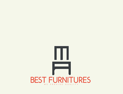 Brand Identity "Best Furnitures" branding graphic design logo