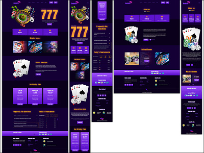 PSD to HTML: Online Roulette Website (Part 1) bangladesh bootstrap bootstrap 4 creative it css design psd to html scss template