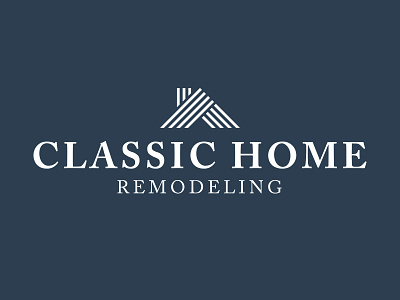 Classic Home Remodeling Logo design logo