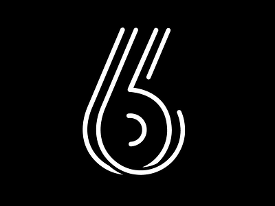 Monogram 6 blackandwhite minimal monogram