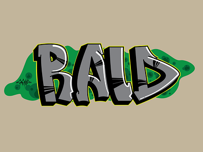 Raid Graffiti Piece