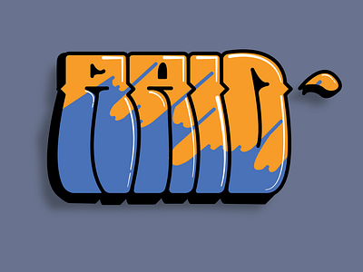 Raid paint splash Graffiti throwie