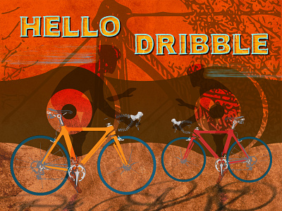 Hello Debut: My 1st Shot @patrickbyrne artdirection bicycling biketrails graphicdesign handlettering illustration minneapolis timtheproducer.com