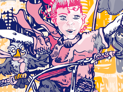 Art crank 2016 Poster: Exploratory GAFS art art direction bicycling poster art tim tourtillotte