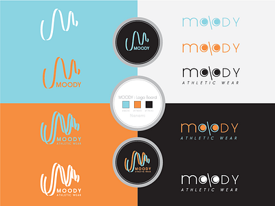 Moody Logo: Exploratory brand design brand imaging logo design tim tourtillotte trademark