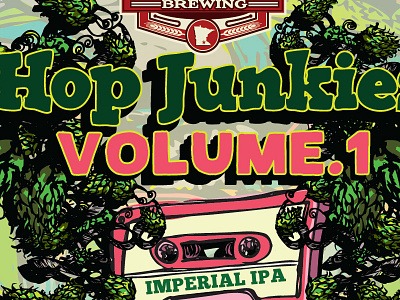 Hopjunkies Vol1 V010 Completed montgomery brewing orbital visual llc tim tourtillotte