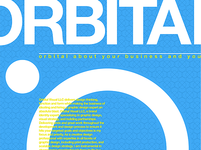 Orbital Visual artist branding design designer expert graphic design orbital visual llc poster art thefuturchallenge thinker tim tourtillotte typography