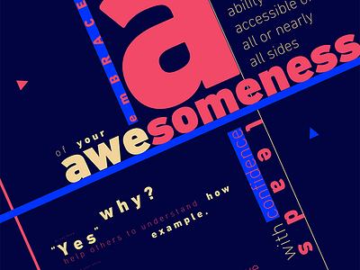 Embrace Your Awesomeness Poster