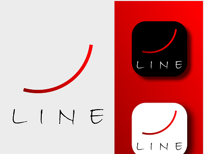 LINE app art branding concept arts design future graphic design icon illustration logo powerful logo simple logo ui ux vector