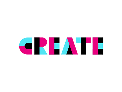 Create create design graphicdesign type typography