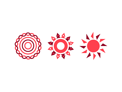 Sunday Suns geometric icon logo mark shapes sun sunday sundayfunday symbol weekend