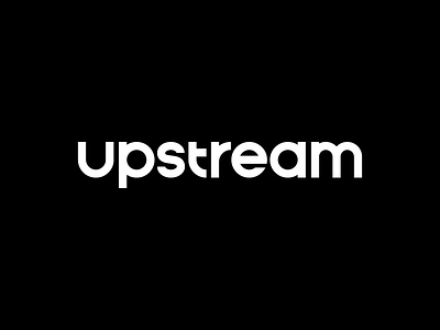 Upstream geometric logo logotype minimal photography type typedesign typography