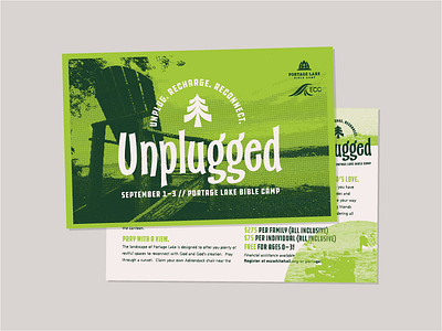 Unplugged Postcard