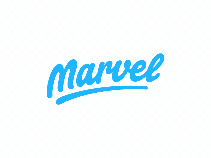 New year, New Logo! animation lettering logo marvel type typography