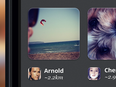 Photo Results app button grid ios iphone iphone 5 iphone app list location map photo profiles results retina user