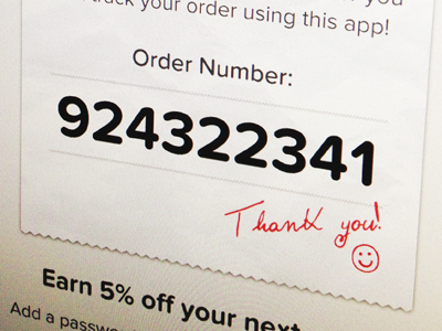 Thank you! iPhone confirmation basket button buy checkout commerce confirmation iphone iphone app purchase receipt retina shop shopping store ui ux
