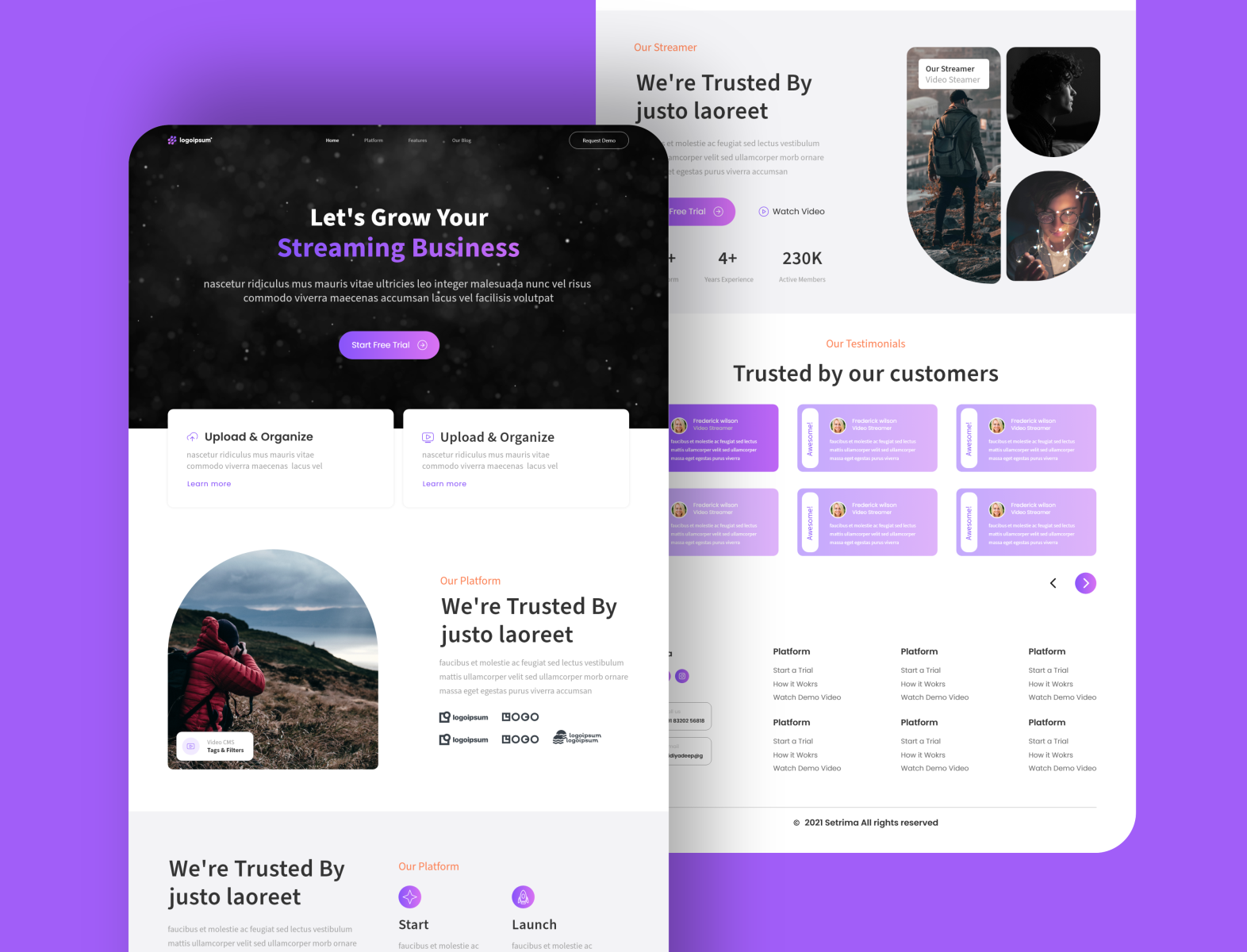 Business - Website Design by Deep-Kidiya on Dribbble