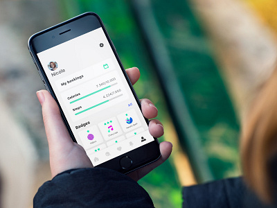 Fithabits | App app app design badges branding design design app fitness fitness app iconography icons profile tracker ui ui ux uidesign uidesigner uixdesign ux uxdesign uxdesigner