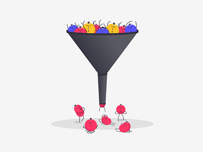 Useberry | Funnels Illustration berries berry character character art character creation character design graphic design illustration illustration art illustrator useberry