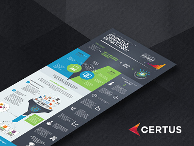 Certus Infographic branding collateral design digital design infographic mockup