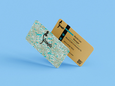 Pattern Style Business Card