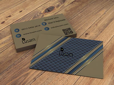 Pattern Style Business Card