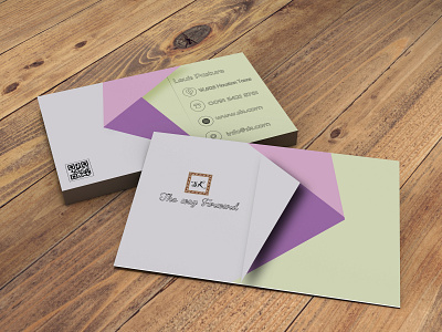Curve Style Business Card
