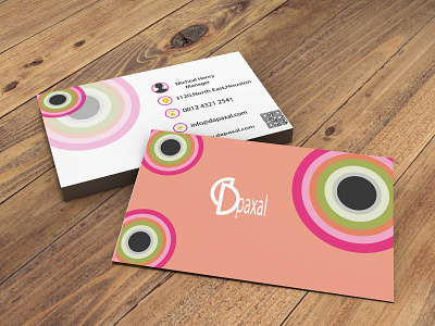 Printed Business Card Design