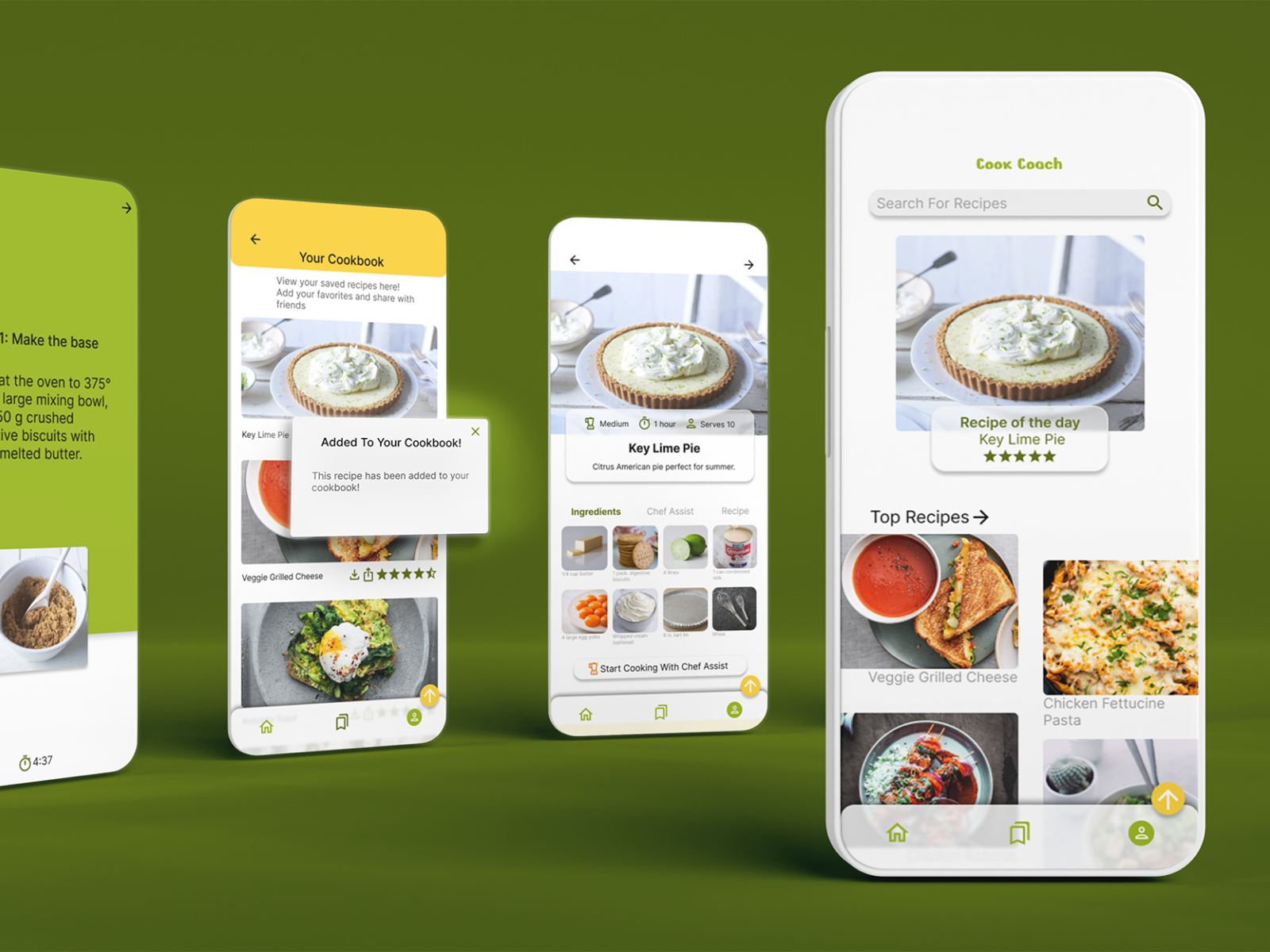 Cookbook App For Limited Mobility Users By Erin Miller On Dribbble