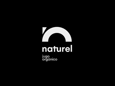 Naturel Logo badge brand branding design illustration logo logotype mark typography