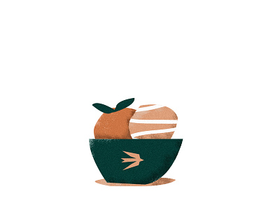 Me gusta la fruta art art board badge bowl brand create design fruits illustration mark sketch vector