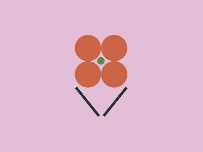 Spring flower animals badge brand branding design forest illustration logo logotype mark woods