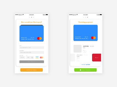 002 - Payment: Add New Card & Secure Checkout 002 checkout dailyui design illustration interface payment shop sketch app uiux