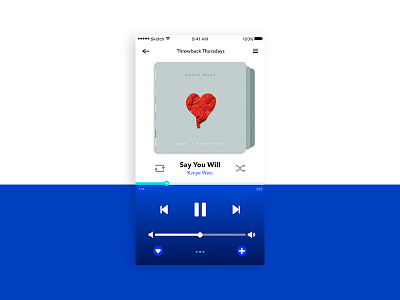 009 - Music Player App Concept