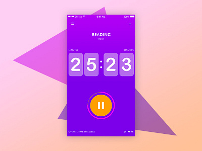 014 - Countdown Timer for Activities activities countdown timer daily ui design minimal tracker uiux