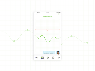 018 - Analysis for Finance App 018 analyis app daily ui design finance icon illustration minimal stash app uiux wale