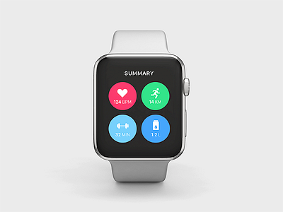 062 - Workout of the Day 062 app apple watch daily ui fitness monitor summary uiux watch workout