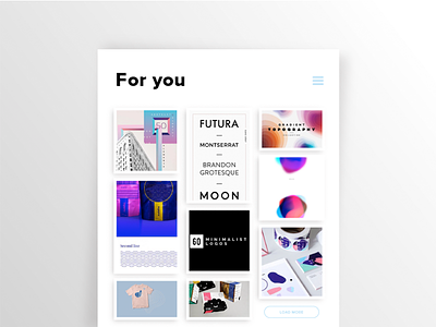 091 - Curated for You 091 curated daily ui data design for you like list recommend uiux