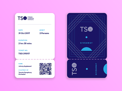 097 - Giveaway 097 concert daily ui design free geometric giveaway pattern ticket tso uiux