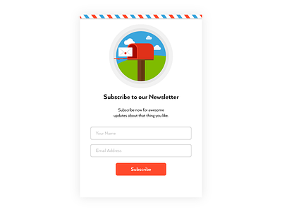 Daily UI 026 - Subscribe 026 alert dailyui form menu newsletter subscribe ui ux weather