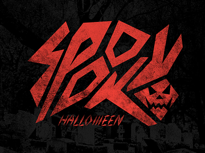SPOOKY - Halloween Challenge challenge halloween spooky tshirt typogaphy