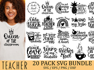 teacher svg bundle