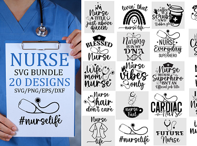 Nurse svg bundle nurse svg nurse svg bundle nurse svg cut files