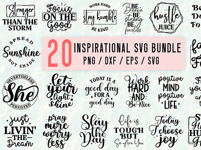 Inspirational SVG Bundle