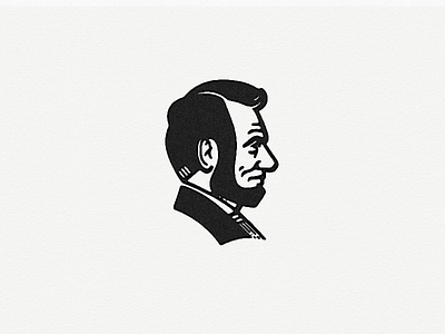 Lincoln II 16th abe abraham lincoln logo portrait president profile texture